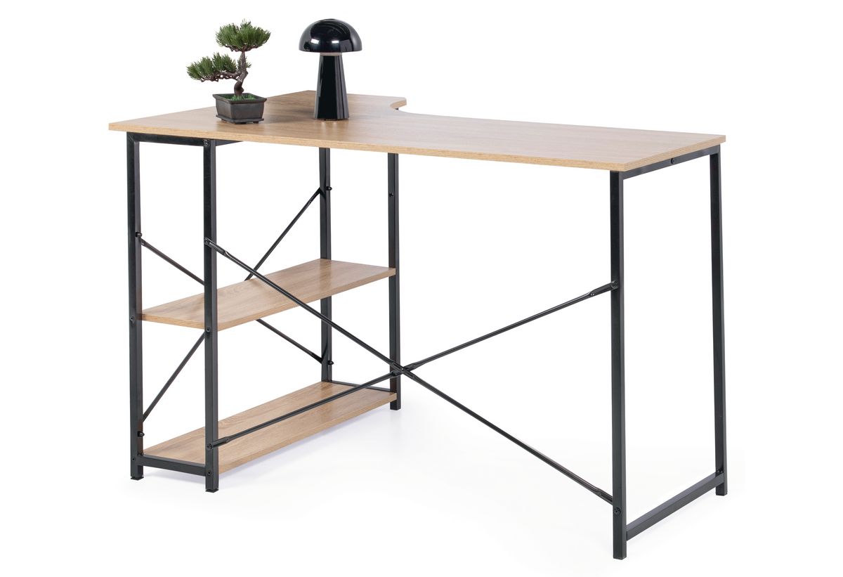 Απεικονίζεται η εμπρόσθια όψη του γραφείου.